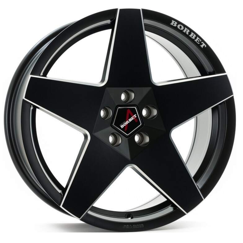 Borbet A farba: cierny matny 8.5x19 5x108 ET45