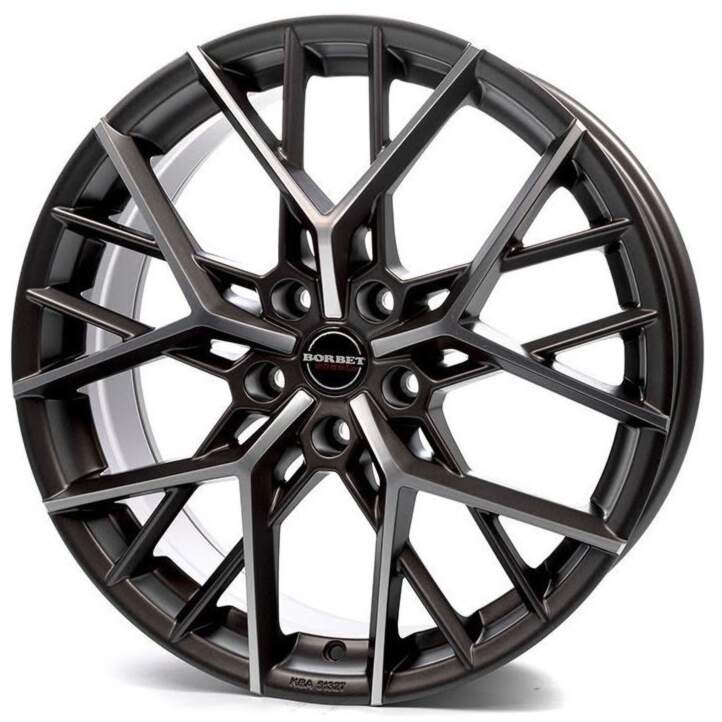 Borbet BY farba: titan lesteny matt 8.5x21 5x108 ET45