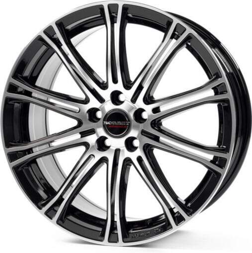 Borbet CW1 farba: cierno lesteny 8x18 5x114.3 ET40