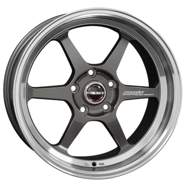 Borbet DB8GT farba: grafit lesteny limec 9.5x18 5x114.3 ET30