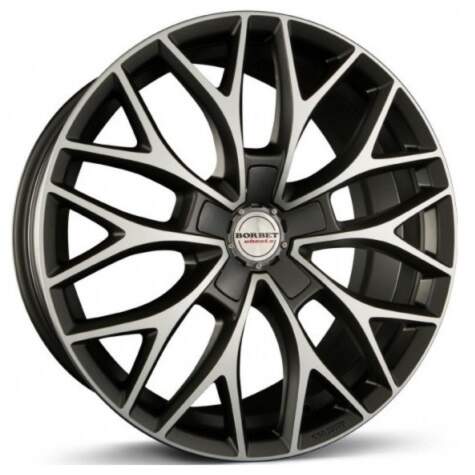 Borbet DY farba: dark grey polished matt 8.5x20 5x112 ET30