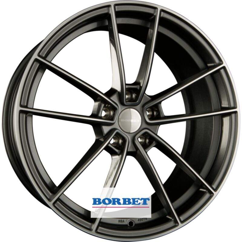 Borbet FF1 farba: deep black matt 8x18 5x112 ET45