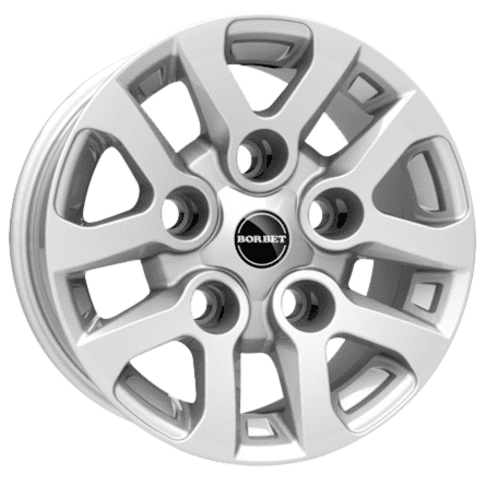 Borbet LD farba: strieborny 8x16 5x165.1 ET5