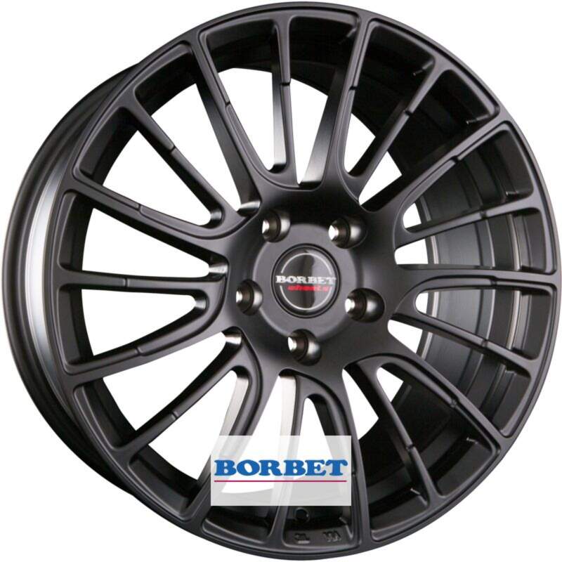 Borbet LS2 farba: cierny matny 8x18 5x100 ET35