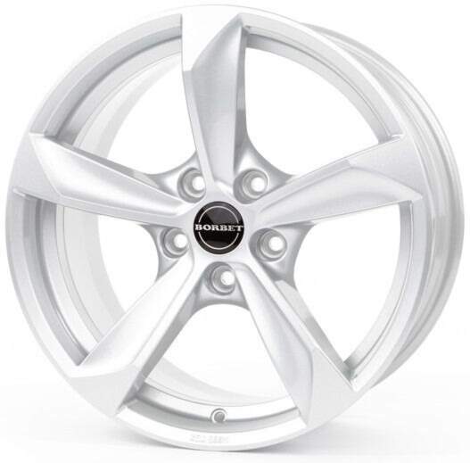 Borbet S farba: briliantovo strieborny 10x22 5x130 ET55