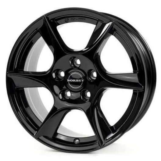 Borbet TL farba: cierny leskly 5.5x15 5x100 ET38