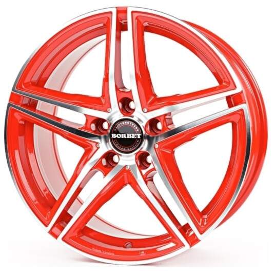 Borbet XRT farba: racetrack red lesteny 9.5x19 5x112 ET35