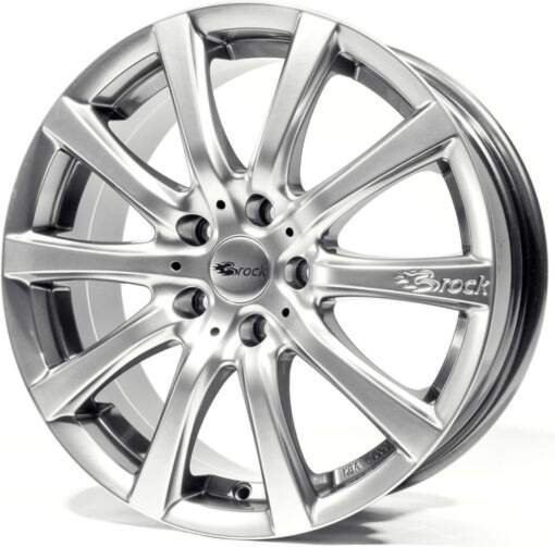 Brock CWB farba: kristalovo strieborny 8x18 5x127 ET53